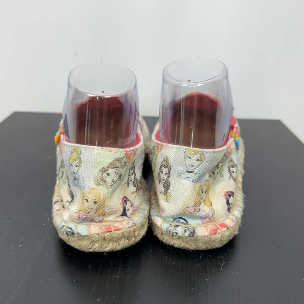 Disney Ubuntu Princess Espadrille Limited Edition Slip On Shoes Women 8 Canvas